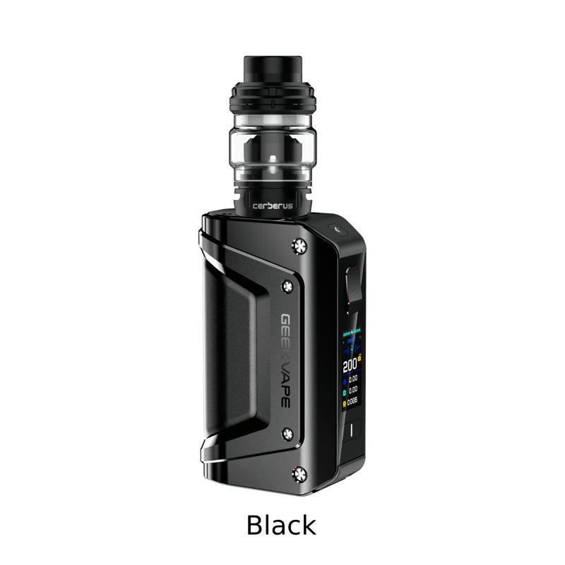 GEEKVAPE AEGIS LEGEND 3 200W STARTER KIT Black Salt Nic Devices GEEKVAPE AEGIS LEGEND 3 200W STARTER KIT | Downtown