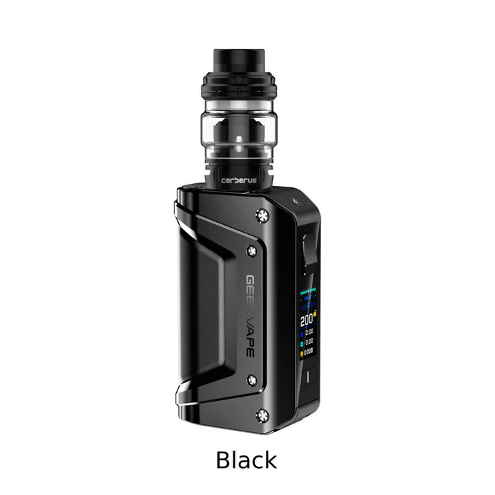 GEEKVAPE AEGIS LEGEND 3 200W STARTER KIT Black Salt Nic Devices GEEKVAPE AEGIS LEGEND 3 200W STARTER KIT | Downtown