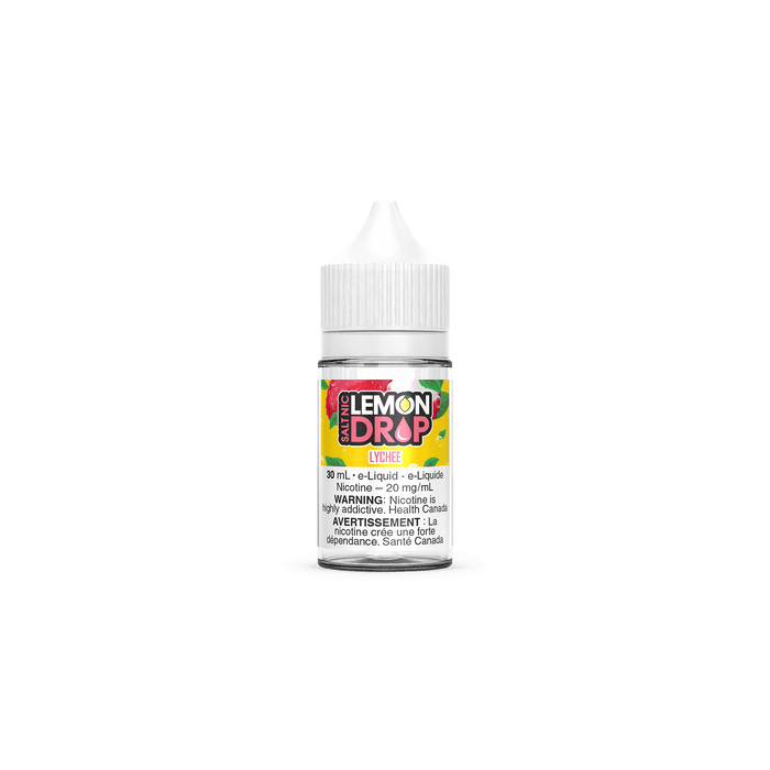 LEMON DROP SALT NIC 30ML LYCHEE / 12MG Salt Nic LEMON DROP SALT NIC 30ML | Downtown Smokes N Vapes