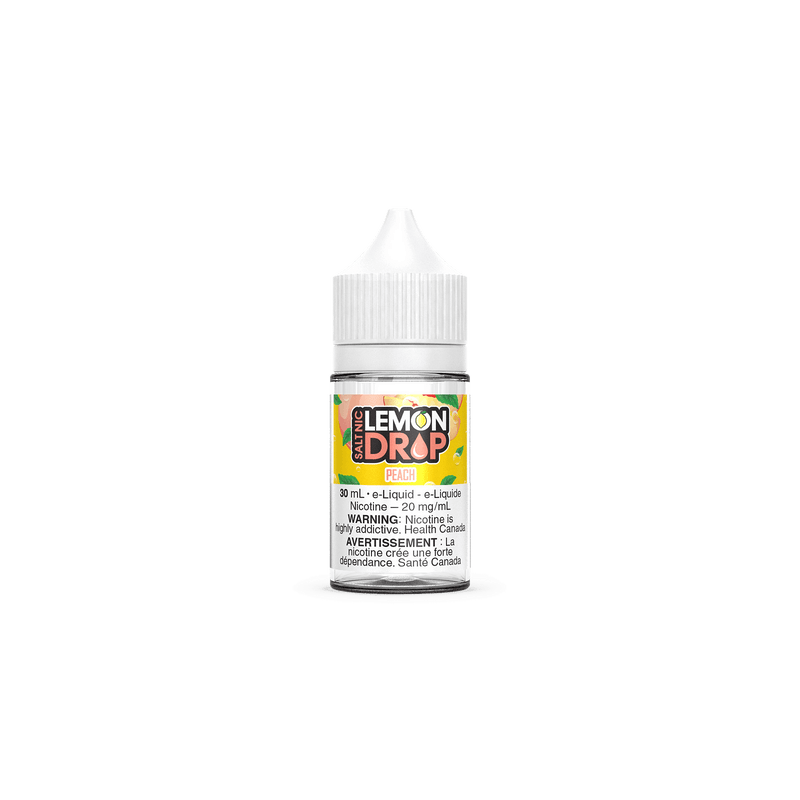 LEMON DROP SALT NIC 30ML PEACH / 12MG Salt Nic LEMON DROP SALT NIC 30ML | Downtown Smokes N Vapes