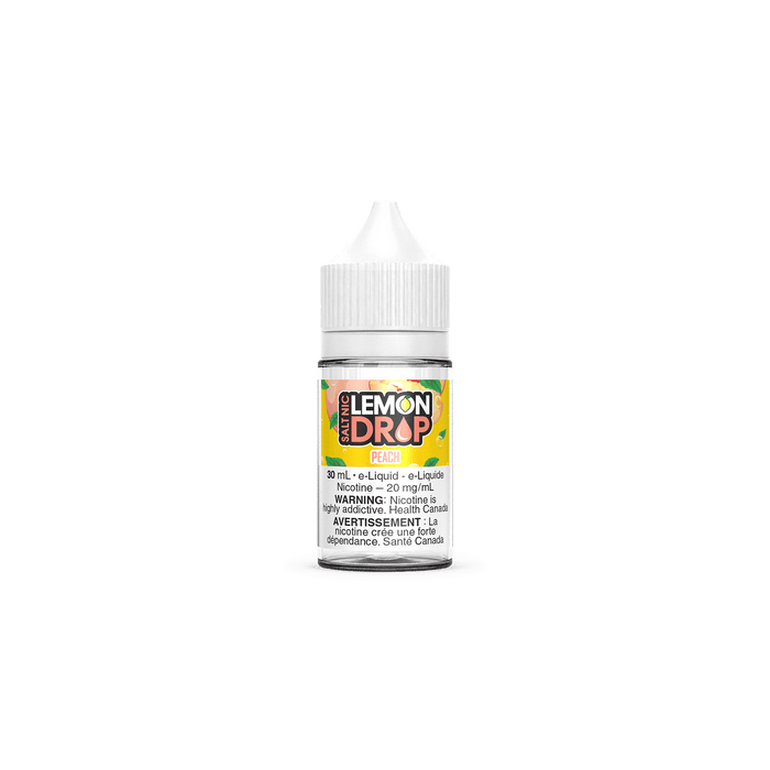 LEMON DROP SALT NIC 30ML PEACH / 12MG Salt Nic LEMON DROP SALT NIC 30ML | Downtown Smokes N Vapes