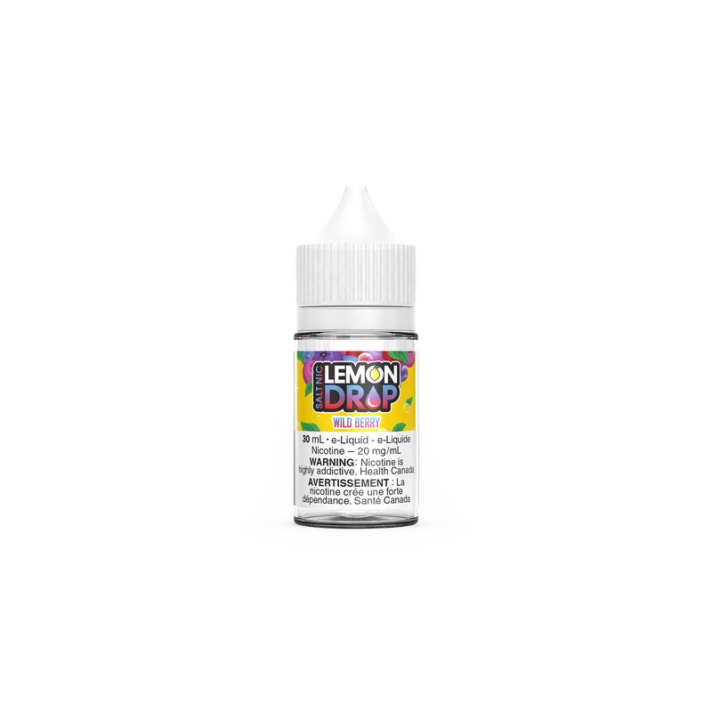 LEMON DROP SALT NIC 30ML WILD BERRY / 12MG Salt Nic LEMON DROP SALT NIC 30ML | Downtown Smokes N Vapes
