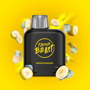 LEVEL X FLAVOUR BEAST BOOST G2 PODS BUSSIN Banana Iced / 20MG Closed Pods LEVEL X FLAVOUR BEAST BOOST G2 PODS
