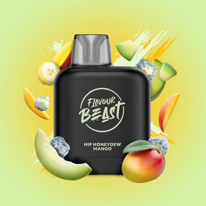 LEVEL X FLAVOUR BEAST BOOST G2 PODS Hip Honeydew Mango Iced / 20MG Closed Pods LEVEL X FLAVOUR BEAST BOOST G2 PODS