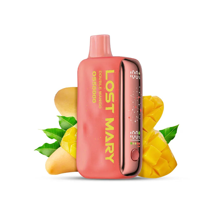 LOST MARY OS50000 50K DISPOSABLE Double Mango / 20MG Disposables LOST MARY OS50000 50K DISPOSABLE | Downtown Smokes N