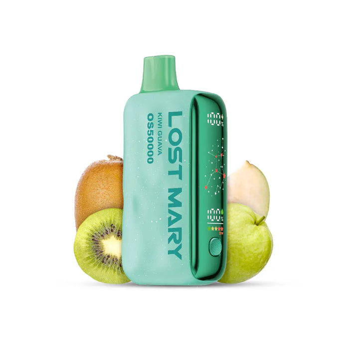 LOST MARY OS50000 50K DISPOSABLE Kiwi Guava / 20MG Disposables LOST MARY OS50000 50K DISPOSABLE | Downtown Smokes N