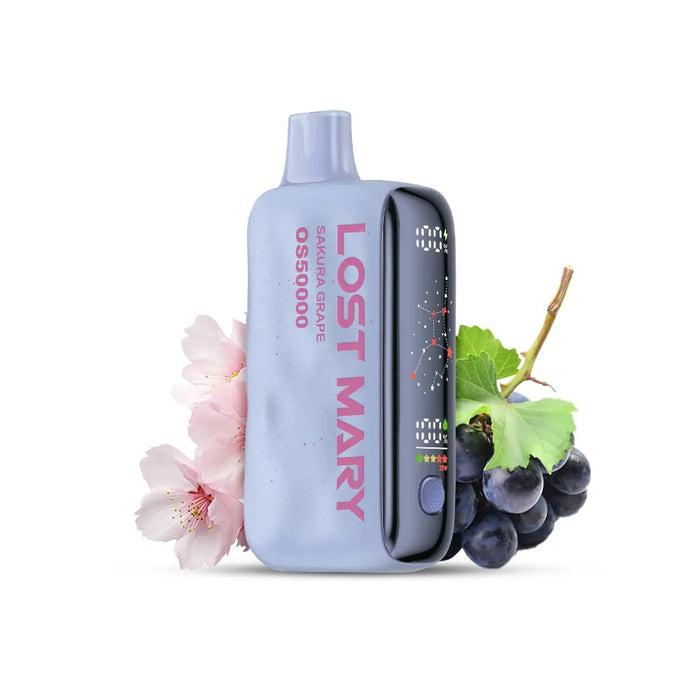 LOST MARY OS50000 50K DISPOSABLE Sakura Grape / 20MG Disposables LOST MARY OS50000 50K DISPOSABLE | Downtown Smokes N