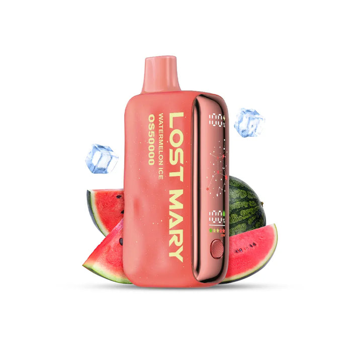 LOST MARY OS50000 50K DISPOSABLE Watermelon Ice / 20MG Disposables LOST MARY OS50000 50K DISPOSABLE | Downtown Smokes N