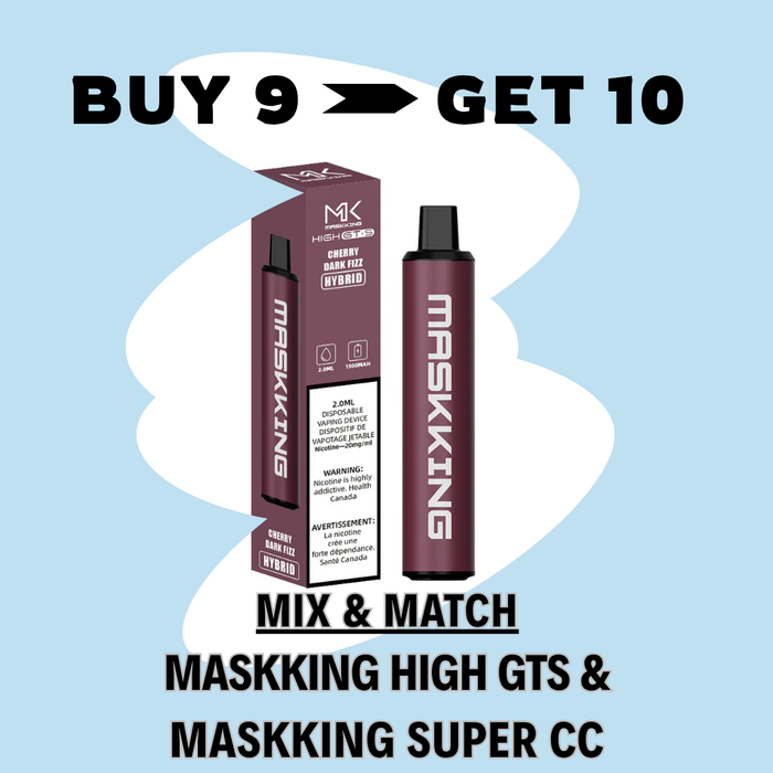 MASKKING HIGH GTS HYBRID Disposables MASKKING HIGH GTS HYBRID | Downtown Smokes N Vapes