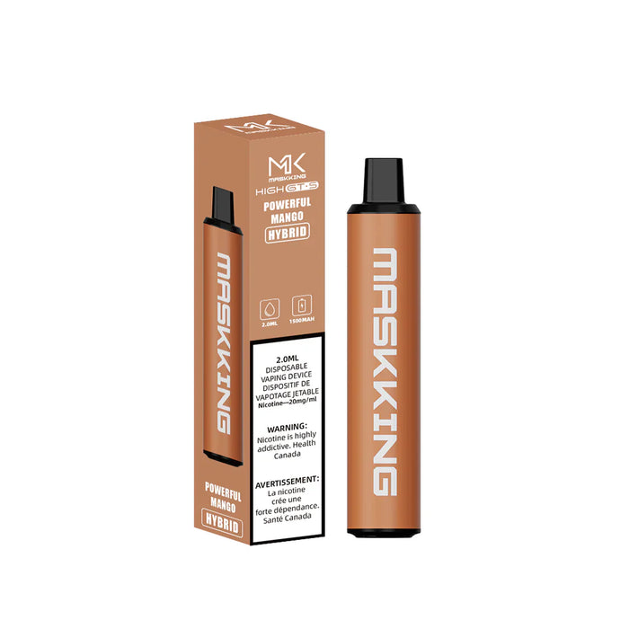 MASKKING HIGH GTS HYBRID Lemon Ice Tea / 20MG Intense Disposables MASKKING HIGH GTS HYBRID | Downtown Smokes N Vapes