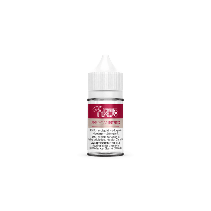 NAKED 100 SALT NIC 30ML AMERICAN PATRIOTS / 12MG Salt Nic NAKED 100 SALT NIC 30ML | Downtown Smokes N Vapes