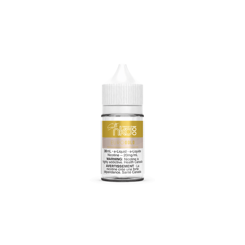 NAKED 100 SALT NIC 30ML EURO GOLD / 12MG Salt Nic NAKED 100 SALT NIC 30ML | Downtown Smokes N Vapes