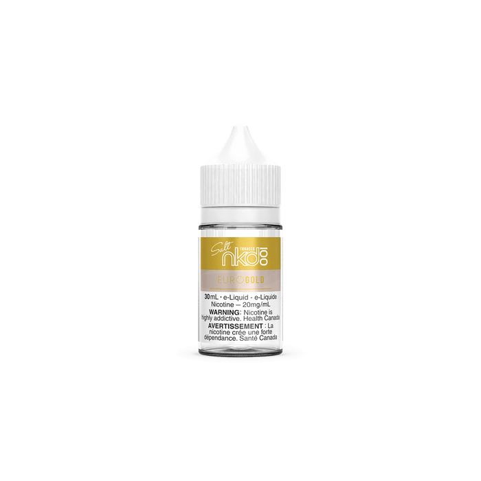 NAKED 100 SALT NIC 30ML EURO GOLD / 12MG Salt Nic NAKED 100 SALT NIC 30ML | Downtown Smokes N Vapes