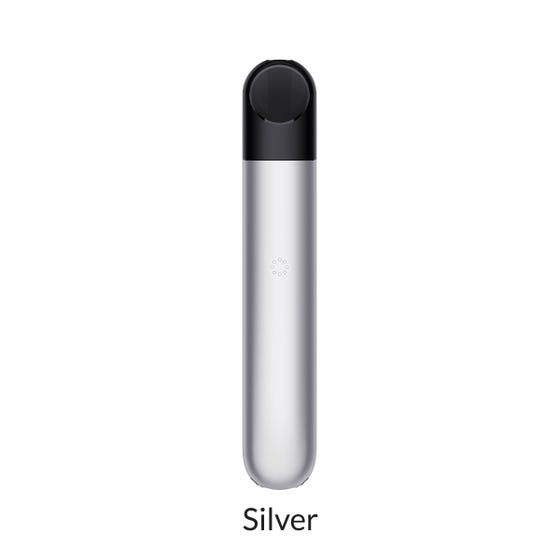 RELX Infinity Device Kit Silver Closed Pods RELX Infinity Device Kit | Downtown Smokes N Vapes