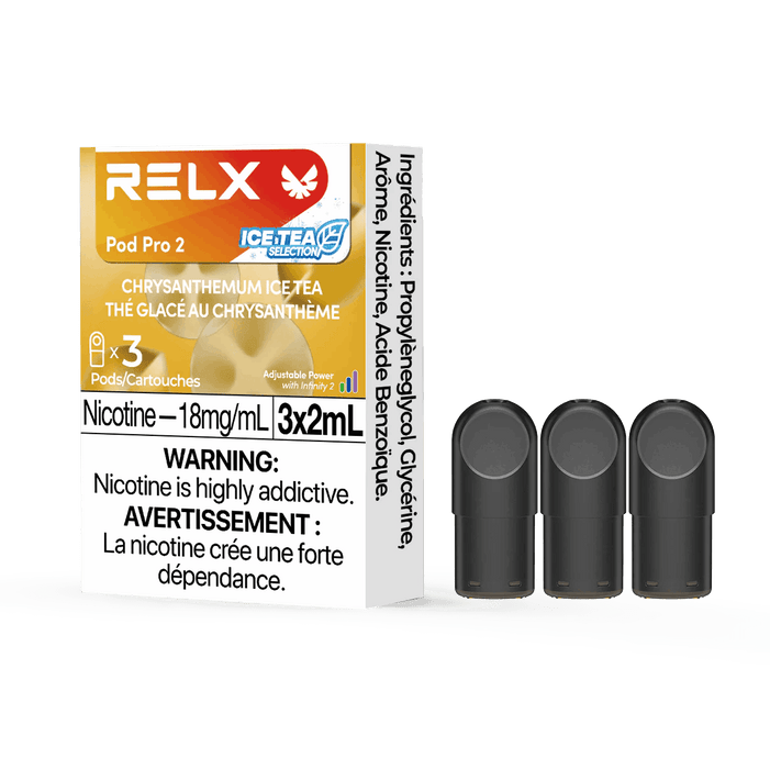 RELX POD PRO 2 Chrysanthemum Ice Tea / 18MG Closed Pods RELX POD PRO 2 | Downtown Smokes N Vapes