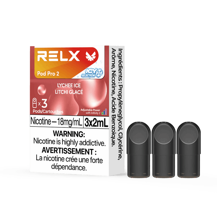 RELX POD PRO 2 Lychee Ice / 18MG Closed Pods RELX POD PRO 2 | Downtown Smokes N Vapes