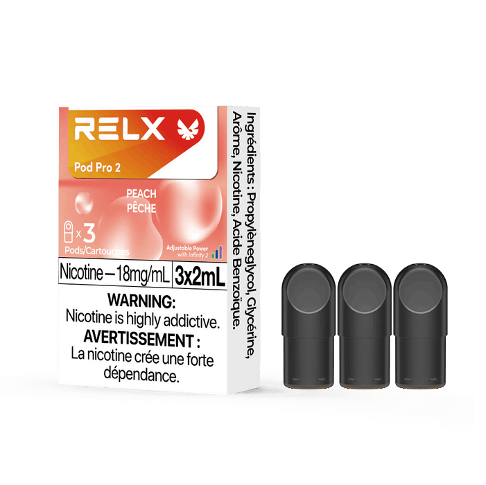 RELX POD PRO 2 Peach / 18MG Closed Pods RELX POD PRO 2 | Downtown Smokes N Vapes