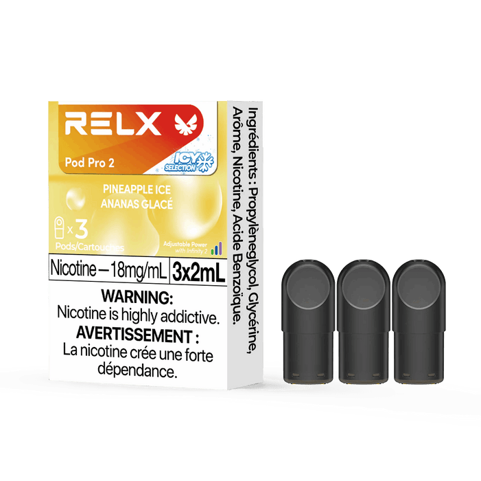 RELX POD PRO 2 Pineapple Ice / 18MG Closed Pods RELX POD PRO 2 | Downtown Smokes N Vapes