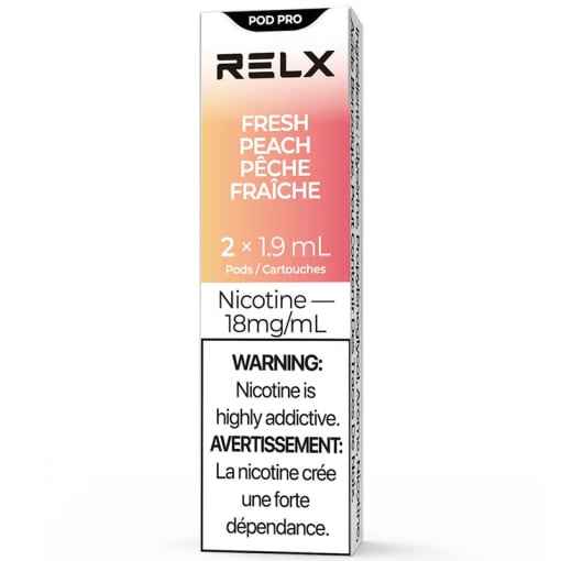 RELX Pod Pro Fresh Peach / 18MG Closed Pods RELX Pod Pro | Downtown Smokes N Vapes