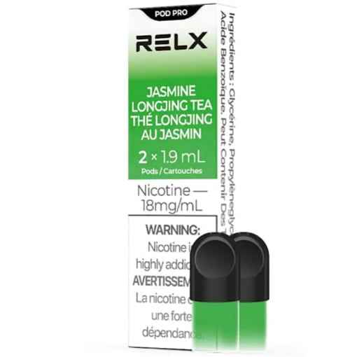 RELX Pod Pro Jasmine Longjing Tea / 18MG Closed Pods RELX Pod Pro | Downtown Smokes N Vapes