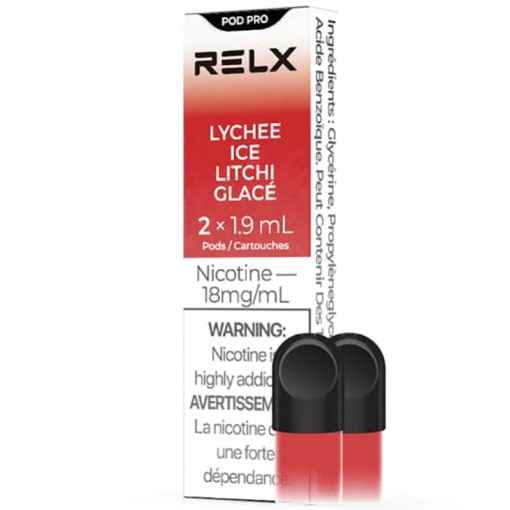 RELX Pod Pro Lychee Ice / 18MG Closed Pods RELX Pod Pro | Downtown Smokes N Vapes