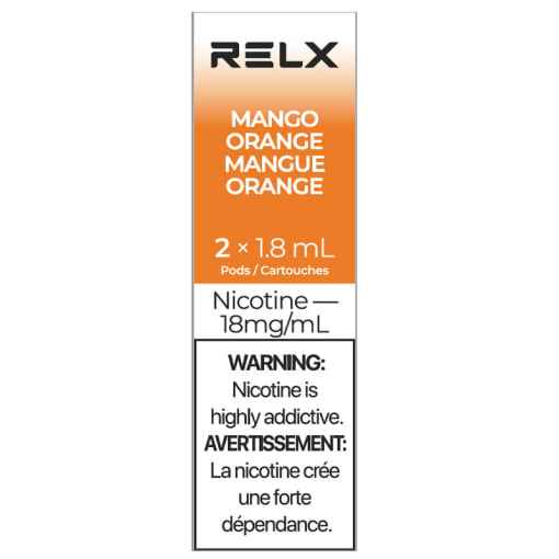 RELX Pod Pro Mango Orange / 18MG Closed Pods RELX Pod Pro | Downtown Smokes N Vapes