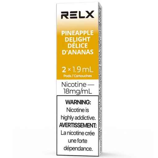 RELX Pod Pro Pineapple Delight (formerly Hawaiian Sunshine) / 18MG Closed Pods RELX Pod Pro | Downtown Smokes N Vapes