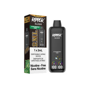 Ripper SLEEK 0NIC (2ml) - STRAWBERRY KIWI - Disposables RIPPER SLEEK 0NIC (2ML) | Downtown Smokes N Vapes