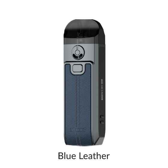 Smok Nord 4 80W Pod Kit [CRC Version] Blue Leather Salt Nic Devices Smok Nord 4 80W Pod Kit [CRC Version] | Downtown