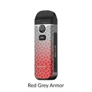 Smok Nord 4 80W Pod Kit [CRC Version] Red Grey Armor Salt Nic Devices Smok Nord 4 80W Pod Kit [CRC Version] | Downtown