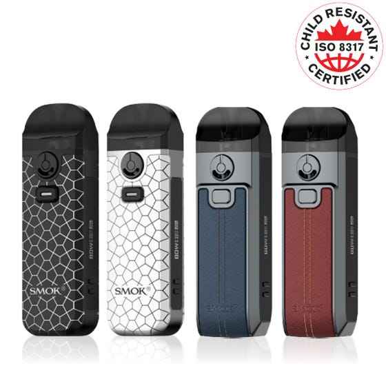 is smok nord 4 for salt nic 80W Pod Kit [CRC Version] Pod:Black Pods (for RPM 2 Coils) SMOK Infinix Vape Pod vape pen