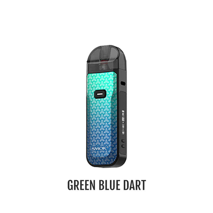 SMOK NORD 5 POD KIT GREEN BLUE DART Salt Nic Devices SMOK NORD 5 POD KIT | Downtown Smokes N Vapes