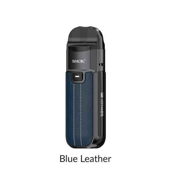 Smok Nord 50W Open Pod Kit [CRC Version] - Blue Leather - Salt Nic Devices Smok Nord 50W Open Pod Kit [CRC Version]