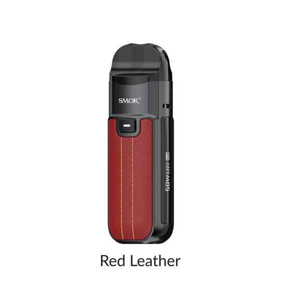Smok Nord 50W Open Pod Kit [CRC Version] - Red Leather - Salt Nic Devices Smok Nord 50W Open Pod Kit [CRC Version]