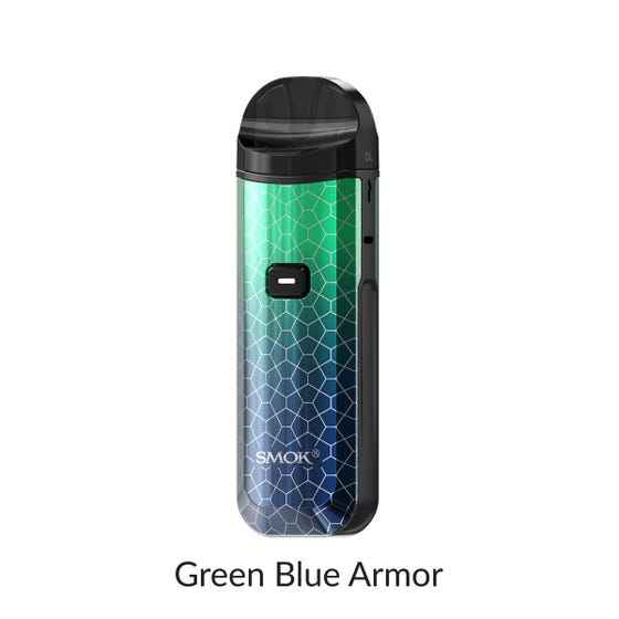 Smok Nord PRO Open Pod Kit [CRC Version] - Green Blue Armor - Salt Nic Devices Smok Nord PRO Open Pod Kit [CRC Version]