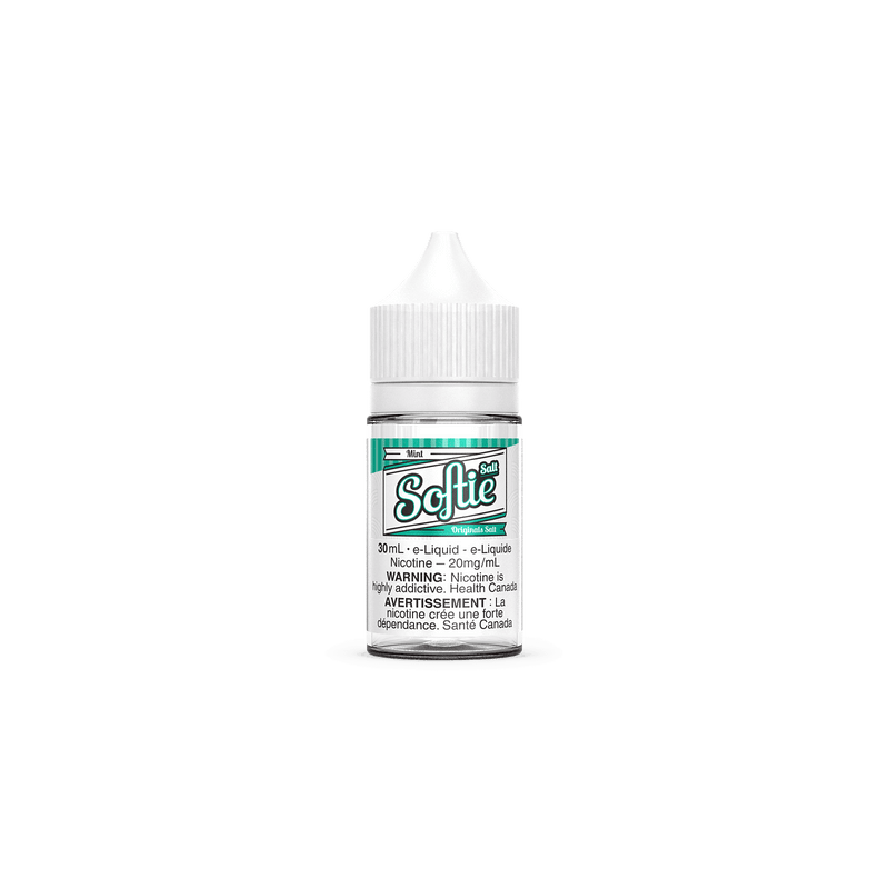 SOFTIE SALT NIC 30ML MINT / 12MG Salt Nic SOFTIE SALT NIC 30ML | Downtown Smokes N Vapes