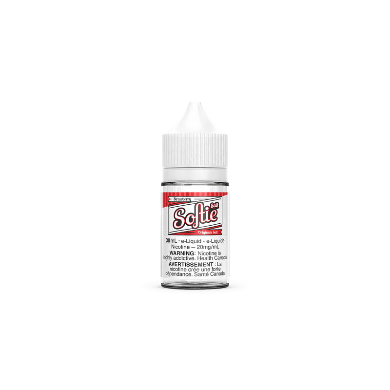 SOFTIE SALT NIC 30ML STRAWBERRY / 12MG Salt Nic SOFTIE SALT NIC 30ML | Downtown Smokes N Vapes