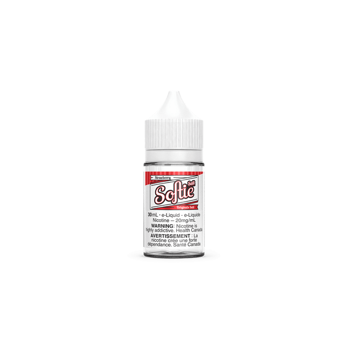 SOFTIE SALT NIC 30ML STRAWBERRY / 12MG Salt Nic SOFTIE SALT NIC 30ML | Downtown Smokes N Vapes
