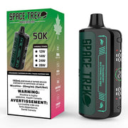 SPACE TREK PREMIUM 50K DISPOSABLE VAPE Strawberry Watermelon Bbg / 20MG Disposables SPACE TREK PREMIUM 50K DISPOSABLE