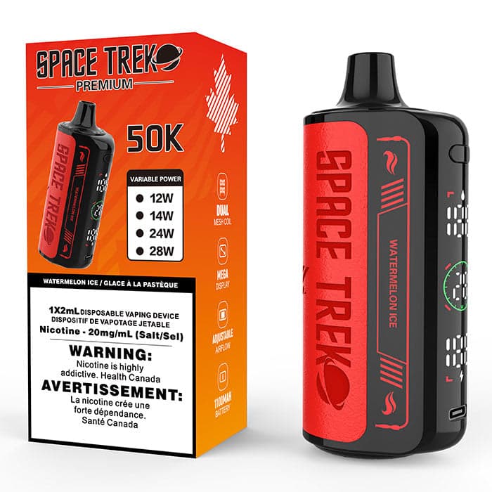 SPACE TREK PREMIUM 50K DISPOSABLE VAPE Watermelon Ice / 20MG Disposables SPACE TREK PREMIUM 50K DISPOSABLE VAPE