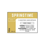 SPRING TIME PODS - Banana / 20MG - Closed Pods SPRING TIME PODS | Downtown Smokes N Vapes
