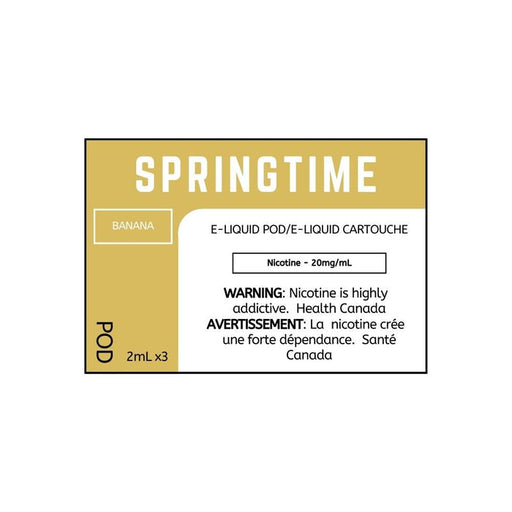 SPRING TIME PODS Banana / 20MG Closed Pods SPRING TIME PODS | Downtown Smokes N Vapes
