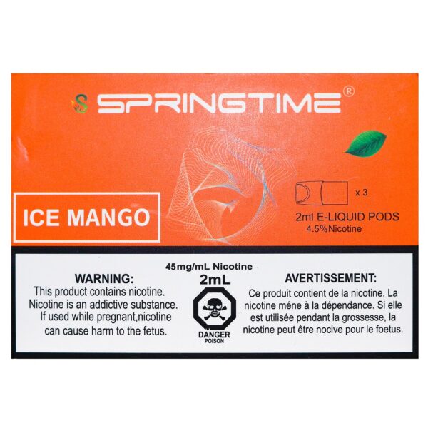SPRING TIME PODS Mango / 20MG Closed Pods SPRING TIME PODS | Downtown Smokes N Vapes