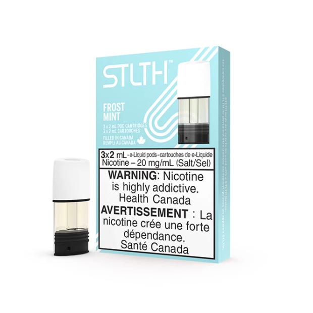 STLTH POD PACKS Frost Mint / 20MG Closed Pods STLTH POD PACKS | Downtown Smokes N Vapes