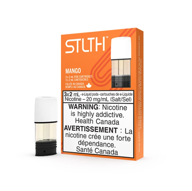 STLTH POD PACKS Mango / 20MG Closed Pods STLTH POD PACKS | Downtown Smokes N Vapes