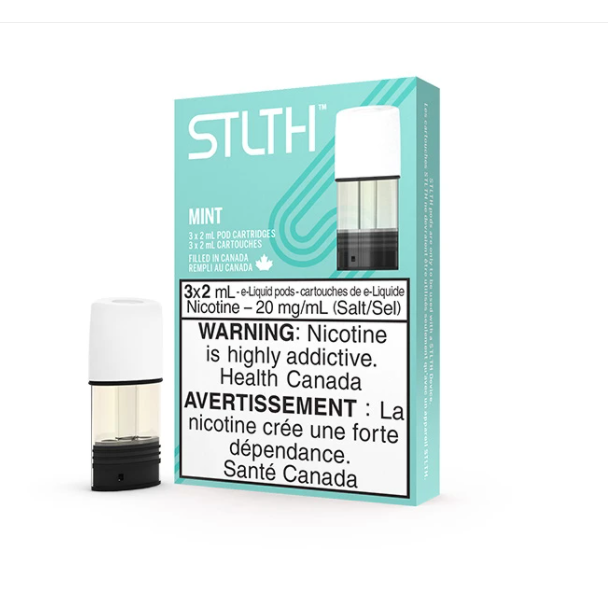 STLTH POD PACKS Mint / 20MG Closed Pods STLTH POD PACKS | Downtown Smokes N Vapes