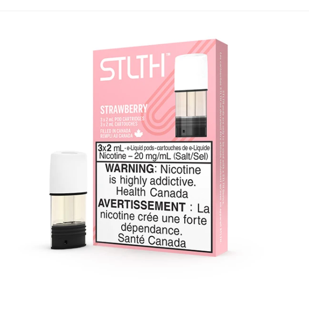 STLTH POD PACKS Strawberry / 20MG Closed Pods STLTH POD PACKS | Downtown Smokes N Vapes