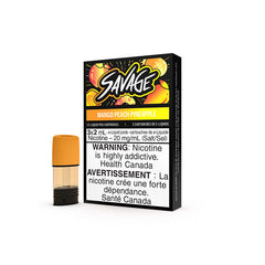 STLTH PREMIUM POD PACKS Mango Peach Pineapple by SAVAGE / 20MG Closed Pods STLTH PREMIUM POD PACKS | Downtown Smokes N