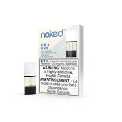 STLTH PREMIUM POD PACKS Really Berry by NAKED 100 / 20MG Closed Pods STLTH PREMIUM POD PACKS | Downtown Smokes N Vapes