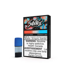 STLTH PREMIUM POD PACKS Rocket by SAVAGE / 20MG Closed Pods STLTH PREMIUM POD PACKS | Downtown Smokes N Vapes